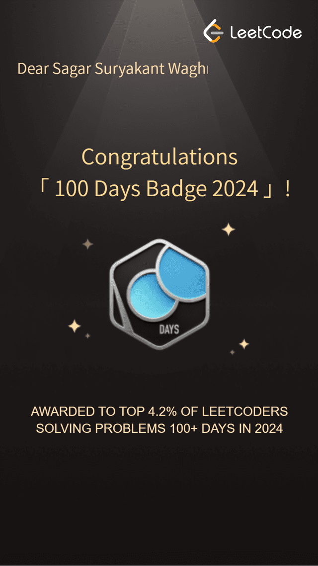 100 Days LeetCode 2024