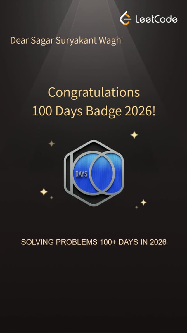 100 Days LeetCode 2026